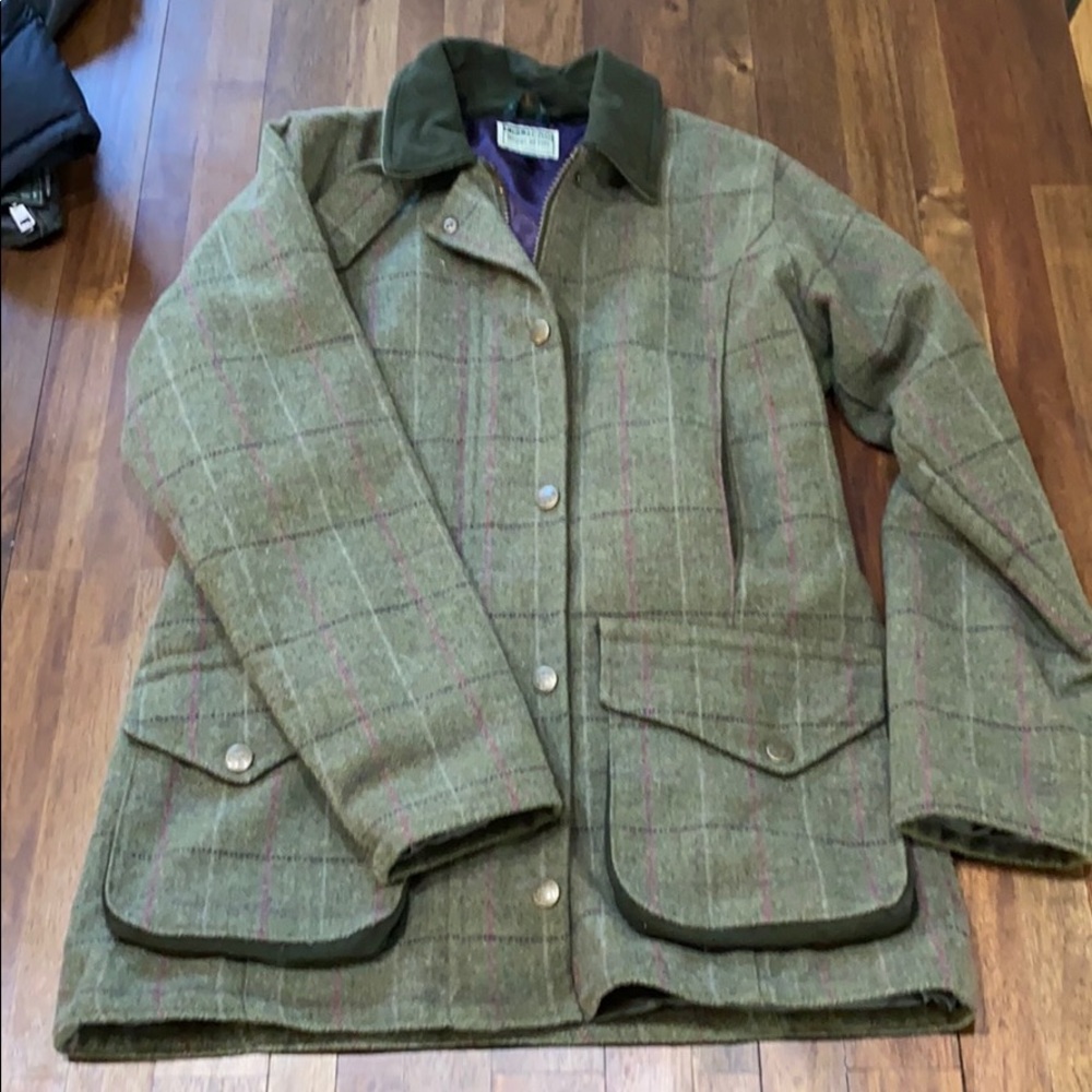 Hoggs of FifeTweed Hunting Jacket US8 waterproof